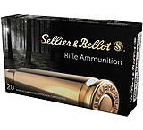 Image of Sellier &amp; Bellot 300 Winchester Magnum 180 Grain Soft Point Cut-Through Edge Rifle Ammunition