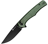 Image of SENCUT Crowley Button Lock Micarta