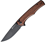 Image of SENCUT Crowley Wood 3.5in Folding Knife
