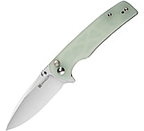 Image of SENCUT Sencut Sachse 3.47&quot; Brown Micarta/ Bttn Lock 3.38 in Stainless Steel Folding Knife