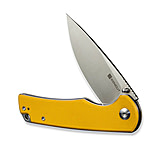 Image of SENCUT Praktisk Thumb Stud &amp; Flipper Knife Yellow Coarse G10 Handle