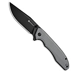 Image of SENCUT Sylor Liner Lock Knife Gray G-10 3.4 Black D2 S25056-1 DBA5D555