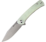 Image of SENCUT Snap Linerlock Jade 3.50 in Stainless Steel Folding Knife