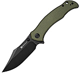 Image of SENCUT Tauron Linerlock Olive Mic