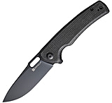 Image of SENCUT Vesperon Black Micarta 3.38in Folding Knife