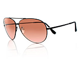 Image of Serengeti Large Aviator Single Vision Prescription Sunglasses