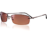 Image of Serengeti Polarmax Leggero Sun Glasses - Espresso Frame, Polarmax Drivers Lenses 6906