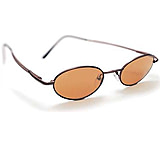 Image of Serengeti Rx Prescription Las Ramblas Sunglasses, 6 Base Metal Henna Frame, Drivers Lenses