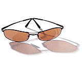Image of Serengeti Rx Prescription Via Veneto Sunglasses, 8 Base Metal Frame, Drivers Lenses