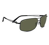 Image of Serengeti Sassari Single Vision Prescription Sunglasses, Shiny Gunmetal Frame-7666SV
