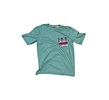 Image of Session Brand Green Aztec Short Sleeve A715E669