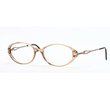Image of Sferoflex SF 1506B Eyeglasses Styles: Transparent Gradient Brown Frame w/Non-Rx 51 mm Lenses