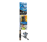 fishing rod cmf lake pond spin combo SHAKESPEARE CATCH MORE FISH™ SPINNING (Caña y Carrete) This convenient kit includes a durable Shakespeare rod and reel that comes pre Zebco Ready Tackle Lake/Pond Spinning