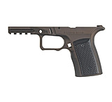 Image of Sharps Bros. Aluminum Grip Module, Fits Ruger RXM, 7075 Aluminum Grip Frame, Cerakote Finish, Bronze, Black Aluminum Grip Panels