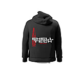 Image of Shell Tech Black Hoodie - Large 7D42FF6B