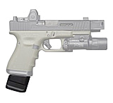 Shield Arms Glock 9mm Luger/.40 S&amp;W 5 Round Magazine Extension, Glock 19/23, 5 Round, Black, 1 Pack, Aluminum, G19-ME-5-BLK-5RD