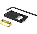 Shield Sights Smith &amp; Wesson M&amp;P Shield M2.0 Low Pofile Slide Red Dot Sight Mount, Black, MNT-M&amp;P-SMS/RMS