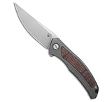 Image of Shirogorov Ursus Quantum NL Frame Lock Knife Ti + Red Ash Wood Inlay 3.7 SW DE6C72A8