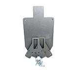Image of Shootsteel Surplus 1/2 AR500 12x20 Gong with a FREE Set of 2x4 Gong Stand Brackets 1B259AF5