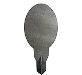 Image of Shootsteel Evil RoyAR Target System - 3/8 AR550 10 Elipse Target Only B307C550