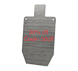 Image of Shootsteel Surplus 5/8 AR500 12x20 Gong Steel Target F90BC3EE