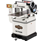 Image of Shop Fox 15in Planer with Cast Iron Wings, Mobile Base and Spiral Cutterhead