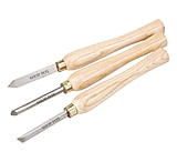 Image of Shop Fox 3 pc HSS Lathe Chisel Set