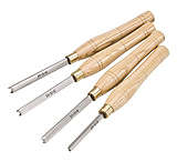 Image of Shop Fox 4 pc HSS Beading Lathe Chisel Set