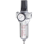 Image of Shop Fox Air Moisture Filter Regulator with Gauge