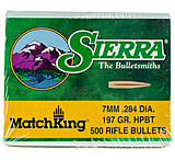 Image of Sierra Bullets 7.62mm Caliber 197 Grain HPBT MatchKing Rifle Bullets