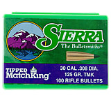 Image of Sierra Bullets .30 Caliber 125 Grain Tipped MatchKing 100 Rifle Bullets