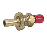 Image of Sierra International 03321010 3/8in. Brass Bulkhead Fitting
