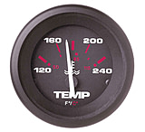 Image of Sierra International 57904P Amega Water Temperature Gauge 2in I/O I/B