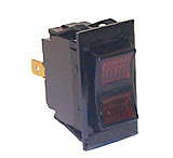Image of Sierra International RK40130 Illuminated Rocker Switch Mom On Off Mom On Single Pole
