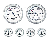 Image of Sierra International 67653P Lido Pro Inboard/Sterndrive Instrument Set 6 Gauge