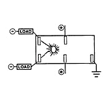 Image of Sierra International RK19890TP Illuminated Weather Resistant Contura III Rocker Switches