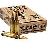 SIG SAUER 6.8mm Remington SPC 135 Grain CTT Brass Cased Rifle Ammo, 20 Rounds, CH68CTT135-20