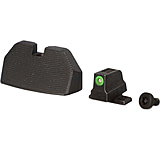 Image of SIG SAUER XRAY3, Handgun Sight, Fits P211, Matte Finish, Black with Green Ring, Suppressor Height, Tritium Front Sight, Blacked Out Rear Sight