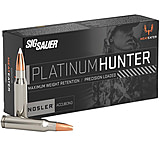 SIG SAUER Platinum Hunter .308 Winchester 165 Grain Nosler Accubond Brass Cased Centerfire Rifle Ammunition