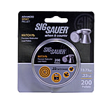 Image of SIG SAUER PELLET .22cal MATCH LEAD BLISTER PACK/200 AIR-AMMO-MATCH-PB-22-200