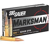 Image of SIG SAUER 300 BLK 220 Grain Match Brass Cased Rifle Ammunition