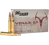 SIG SAUER Venari .30-06 Springfield 165 grain Soft Point (SP) Brass Cased Rifle Ammunition