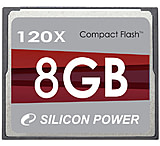 Image of Silicon Power Compact Flash 120X Hi-Speed Memory Card SP002GBCFC120V10