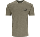 Image of Simms Fishing Products Wooden Flag Trout T-Shirts - Men's