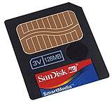 Image of Sandisk SmartMedia Card 3V 128MB SDSM128770