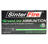 SinterFire GreenLine .45 ACP 155 Grain Frangible Brass Pistol Ammo, 50 Rounds, SF45155GL