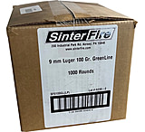 Image of SinterFire GreenLine 9mm Luger 100 Grain Frangible Brass Cased Centerfire Pistol Ammunition