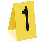 Image of Sirchie - Markers: Photo Evidence #1-15, 4.25inch X 7.5inch X .050 Yellow Ps, Logo Printed Black Matte