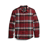 Image of Sitka Gear Ashland Lightweight Flannel Shirt Dark Red Plaid L 9F8F4EC1
