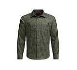 Image of Sitka Gear Bridger Camo LS Flannel Hemlock Green Camo XXL 68C34252
